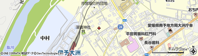 愛媛県大洲市若宮371周辺の地図