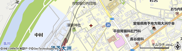 愛媛県大洲市若宮369周辺の地図