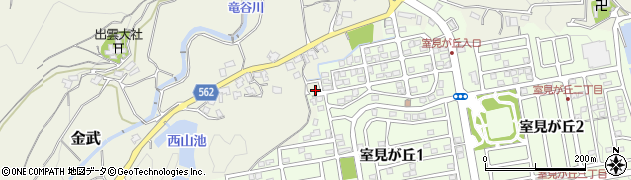 福岡県福岡市西区金武181周辺の地図