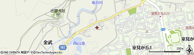福岡県福岡市西区金武253周辺の地図