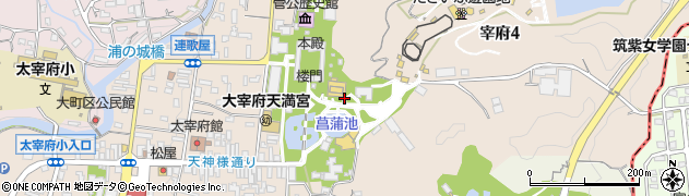 ボーイスカウト福岡県連盟筑紫第２団連絡先周辺の地図