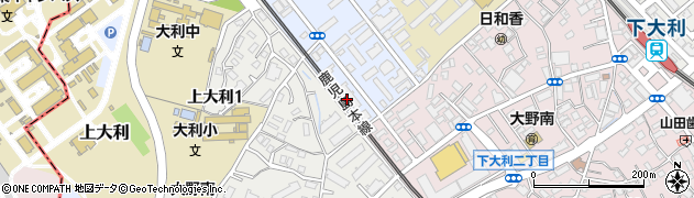 エイリックスタイルジーネクスト大野城中央管理室周辺の地図
