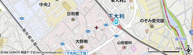カギの２４時間救急車山田・白木原・中央周辺の地図