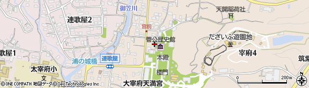 小山田茶店周辺の地図