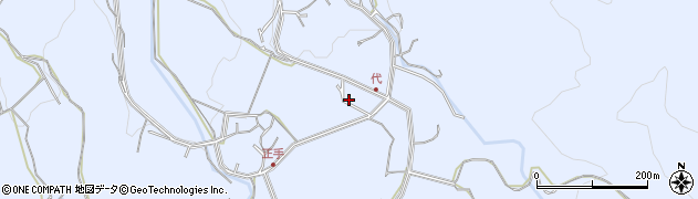 福岡県嘉麻市千手2218周辺の地図