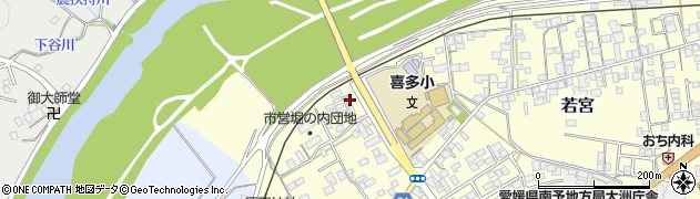 愛媛県大洲市若宮277周辺の地図