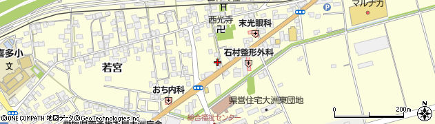 愛媛県大洲市若宮846周辺の地図