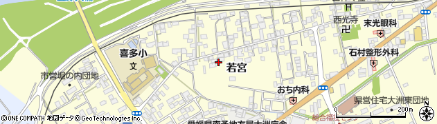 愛媛県大洲市若宮772周辺の地図