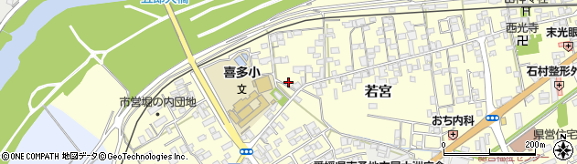 愛媛県大洲市若宮223周辺の地図