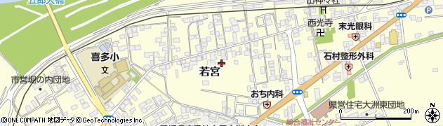 愛媛県大洲市若宮805周辺の地図