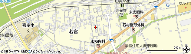 愛媛県大洲市若宮830周辺の地図