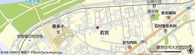 愛媛県大洲市若宮774周辺の地図