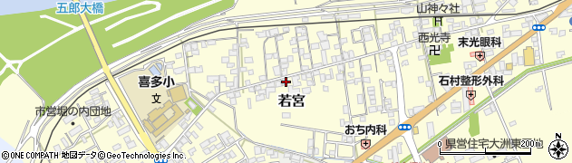 愛媛県大洲市若宮780周辺の地図