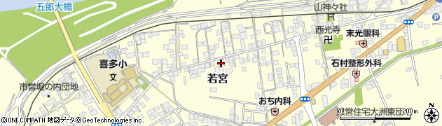 愛媛県大洲市若宮783周辺の地図