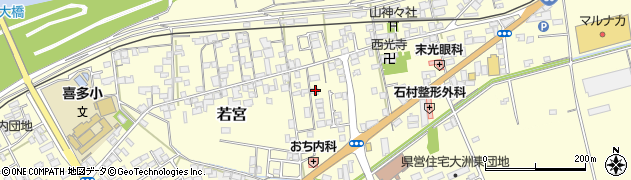 愛媛県大洲市若宮831周辺の地図