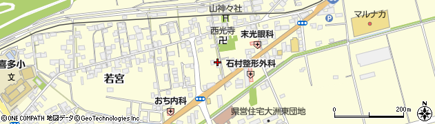 愛媛県大洲市若宮849周辺の地図