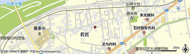 愛媛県大洲市若宮789周辺の地図