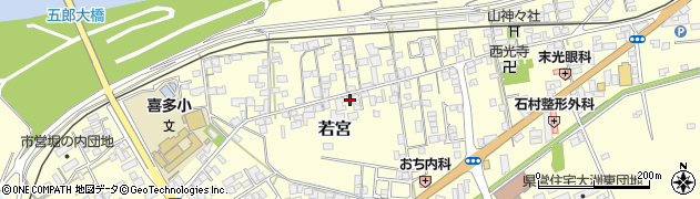愛媛県大洲市若宮785周辺の地図