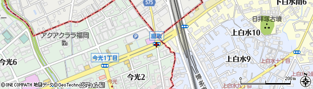 鷹取周辺の地図