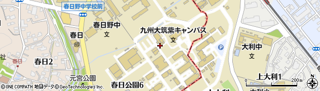 放送大学　福岡学習センター周辺の地図