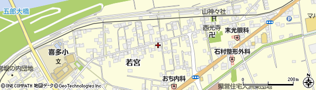 愛媛県大洲市若宮793周辺の地図