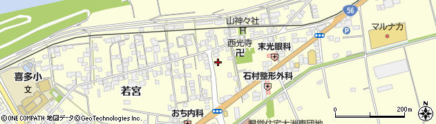 愛媛県大洲市若宮843周辺の地図