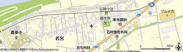 愛媛県大洲市若宮839周辺の地図