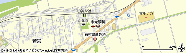 愛媛県大洲市若宮891周辺の地図