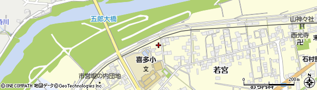 愛媛県大洲市若宮228周辺の地図