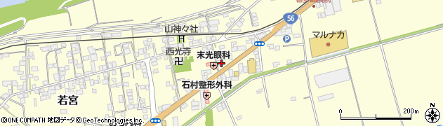 愛媛県大洲市若宮926周辺の地図