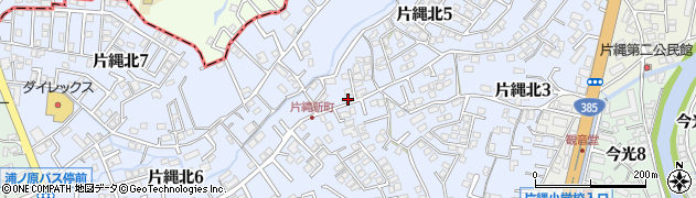 福岡県那珂川市片縄北周辺の地図