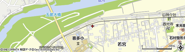 愛媛県大洲市若宮188周辺の地図