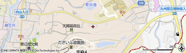 表千家九州茶道館周辺の地図
