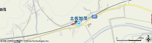 高知県高岡郡佐川町周辺の地図