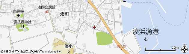 佐賀県唐津市湊町133周辺の地図