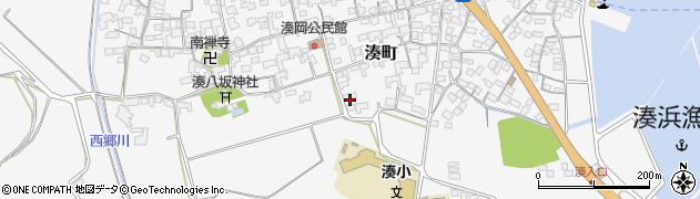 佐賀県唐津市湊町266周辺の地図
