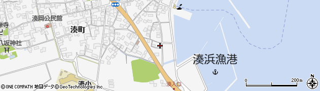 佐賀県唐津市湊町159周辺の地図