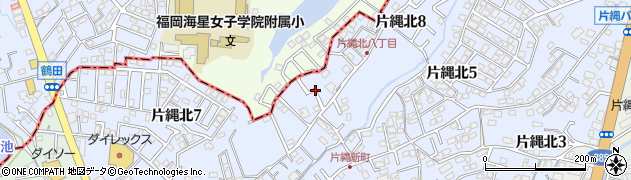 浦ノ田北公園周辺の地図
