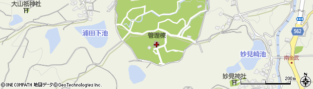 福岡県福岡市西区金武菅周辺の地図