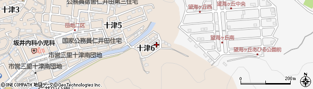 仁井田山添公園周辺の地図