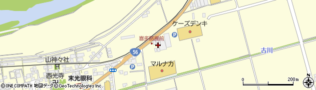 愛媛県大洲市若宮1433周辺の地図