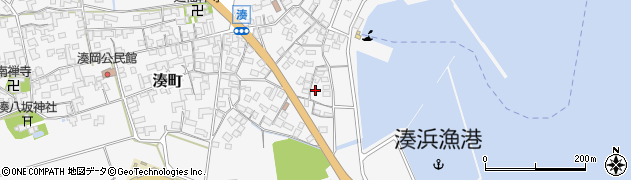 佐賀県唐津市湊町171周辺の地図
