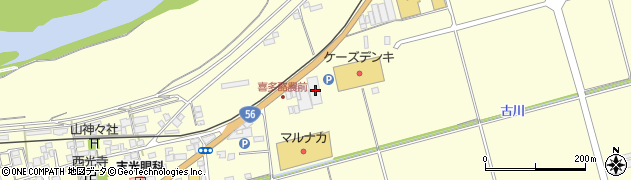 愛媛県大洲市若宮1428周辺の地図