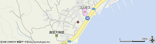 土佐鰹節本店周辺の地図