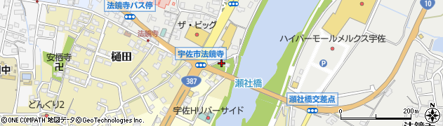 樋田公民館周辺の地図