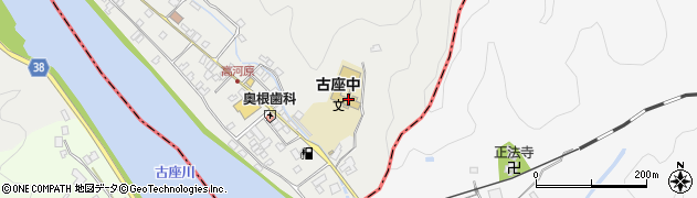 古座川町立古座中学校周辺の地図