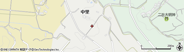 佐賀県唐津市中里周辺の地図