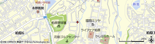 福岡県福岡市南区柏原周辺の地図