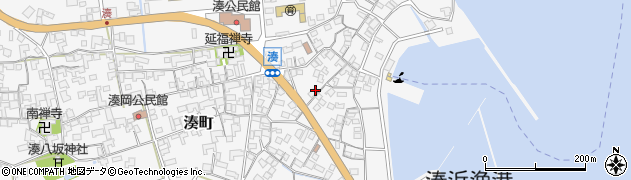 佐賀県唐津市湊町189周辺の地図