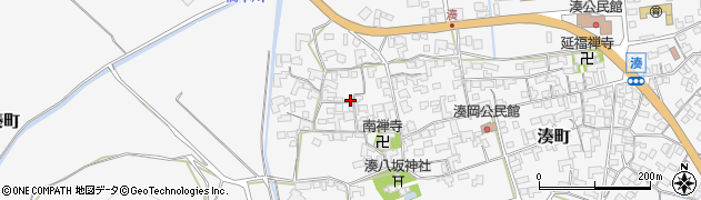佐賀県唐津市湊町105周辺の地図